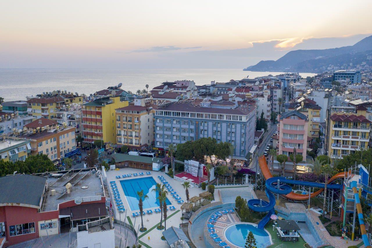 Aslan Sand & City Hotel Alanya Exterior foto