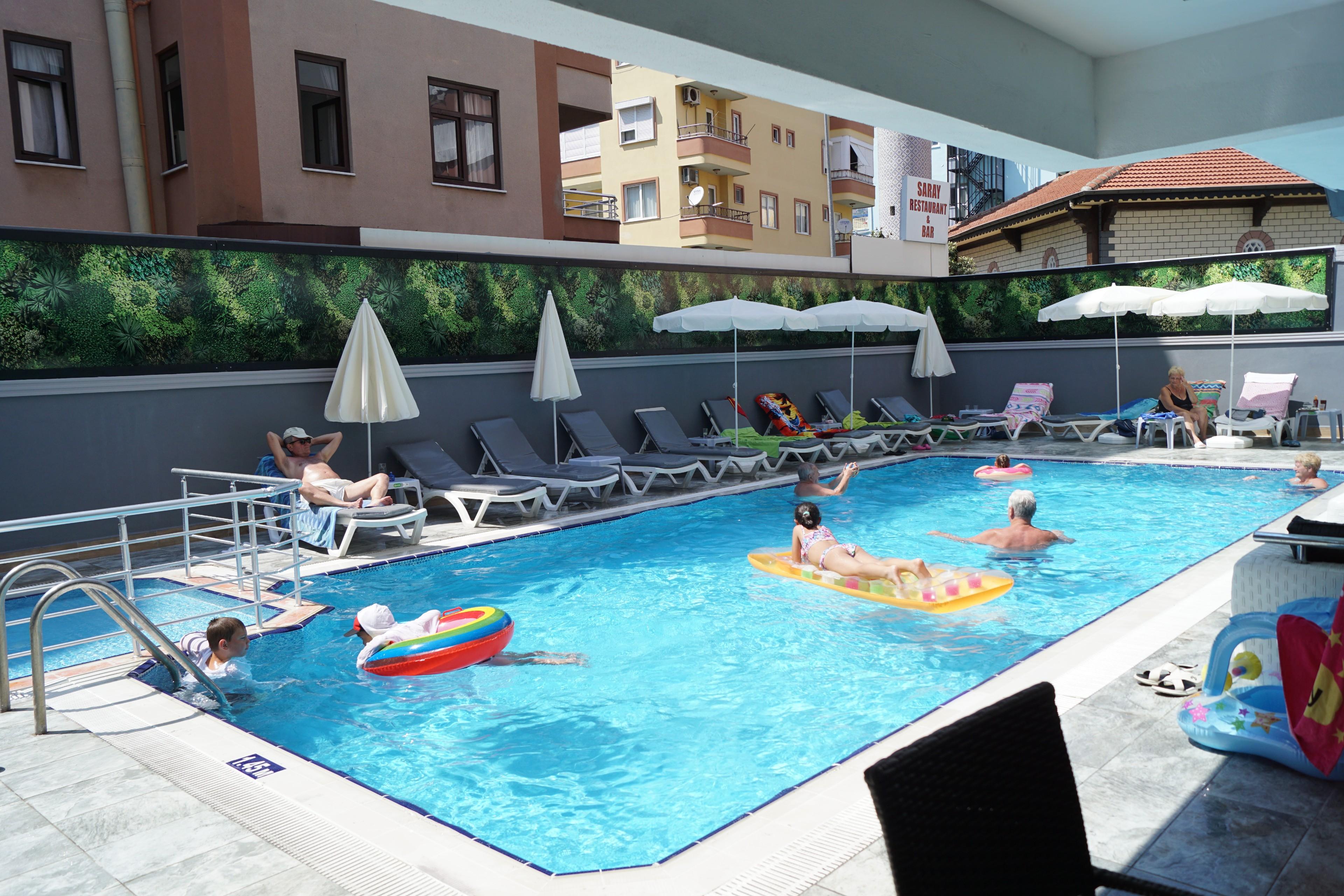 Aslan Sand & City Hotel Alanya Exterior foto